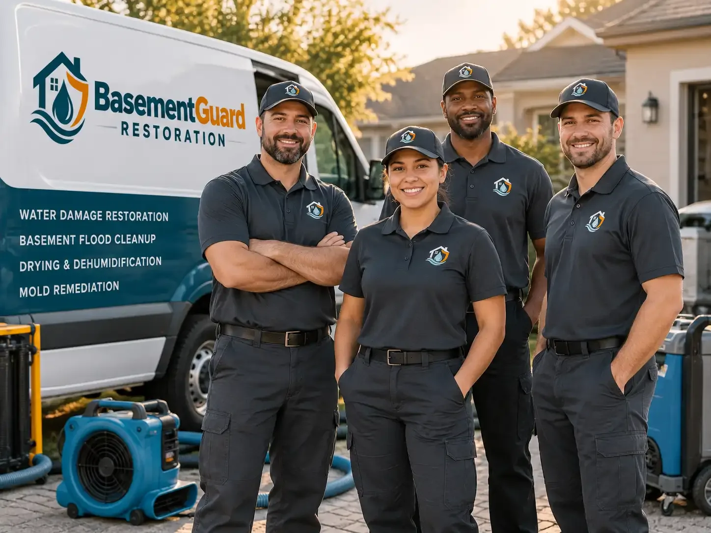 Basement Water Damage Restoration company in Union Center, WI